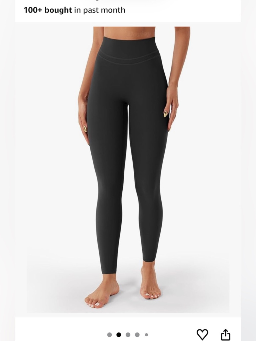 Womens Scrunch Legging Compression Butt Lifting High Waist Yoga Pants Size Small